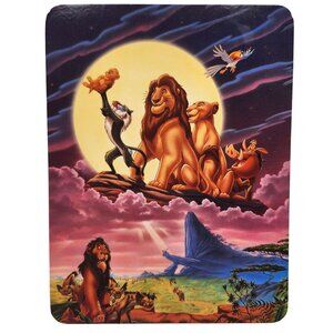 1990s Vintage Disneyland The Lion King Jumbo 5x7 Postcard Pride Rock